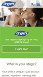 Mobile Screenshot of drypers.com.ph